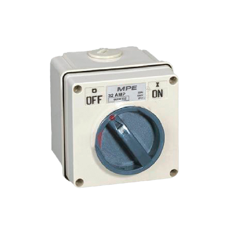 Cầu dao chống thấm nước IP66, 1 cực, 20A, 250V mã SW-120