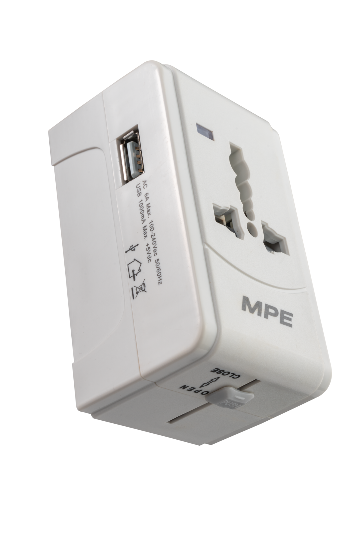 Ổ cắm du lịch, Tích hợp cổng USB mã TA2