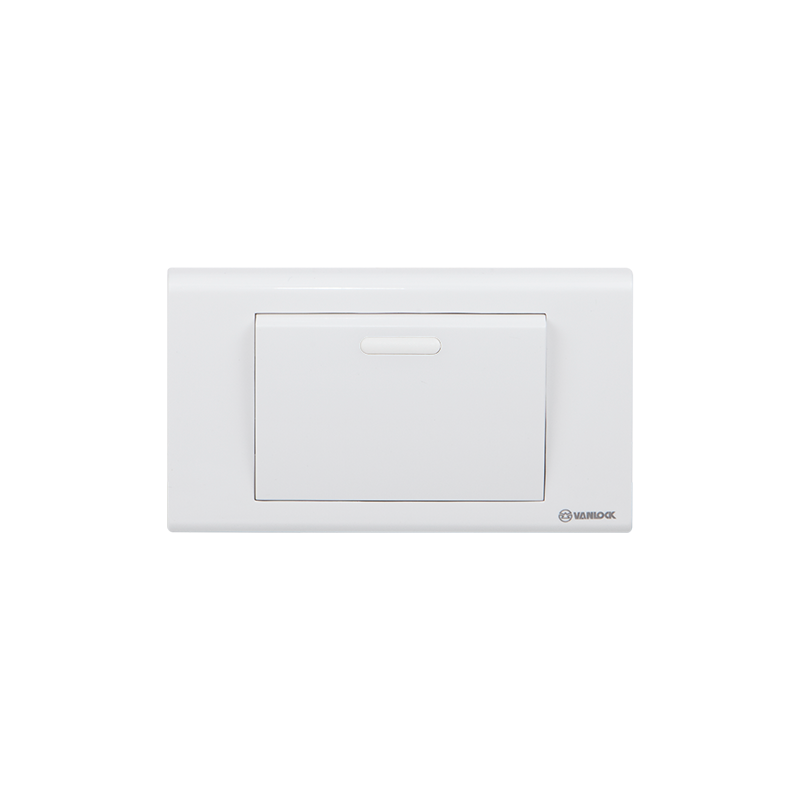 Công tắc 1 chiều VANLOCK S181D1 10A 250VAC