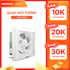 Quạt hút gắn tường Nanoco NWV2520 31W