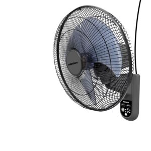 Quạt treo tường Nanoco model NWF1615RC (bạc đạn, 3 cấp độ gió, công suất 47W, cánh 40cm)